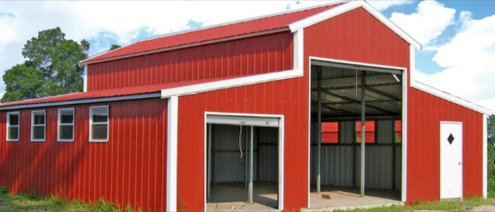 Barn Metal Siding and Roofing
